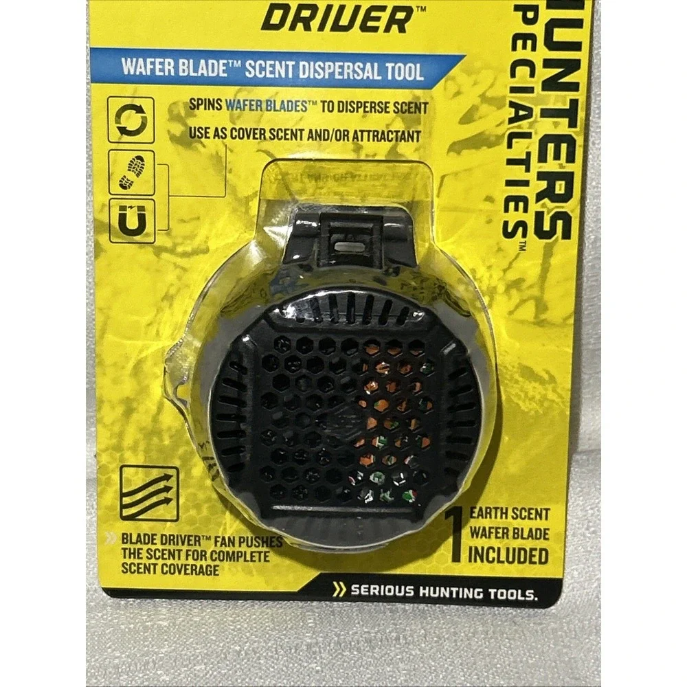 Hunters‎ Specialties 01015 Blade Driver Scent Dispenser w/1 Fresh Earth Wafer